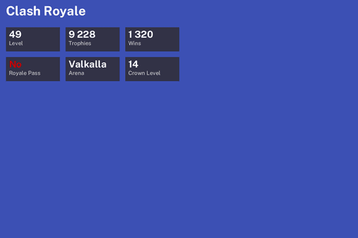 [KT14] | Level 49 | 9228 Trophies | Valkalla | 1320 Wins | Full Access