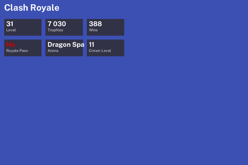 [KT11] | Level 31 | 7030 Trophies | Dragon Spa | 388 Wins | Full Access