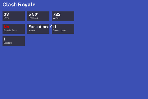 [KT11] | Level 33 | 5501 Trophies | Executioner's Kitchen | 722 Wins | BS Lv.14 | CoC TH13 | Full Access