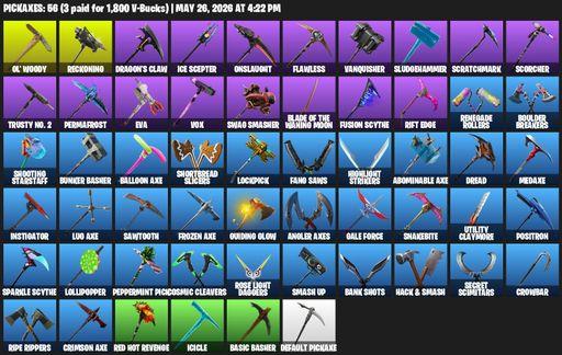 [PC/PSN] | 106 skins | Take The L | The Reaper | Elite Agent | Omega | Havoc | Sub Commander | Tricera Ops | Ragnarok | Raven | Dark Voyager | Zenith | Full Access