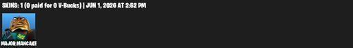 [PC/PSN] | 1 skins | Major Mancake | The Destroyer's Destroyer | Secret Scimitars | Sweet Clementine | Default Pickaxe | Full Access