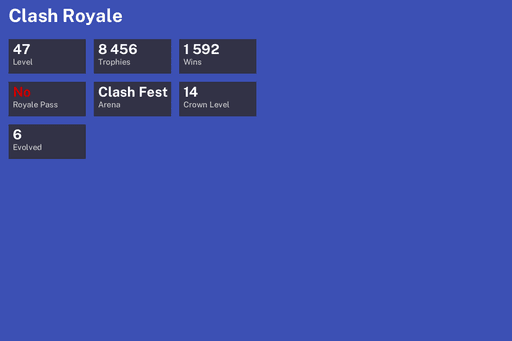 [KT14] | Level 47 | 8456 Trophies | Clash Fest | 1592 Wins | 6 Evol. | BS Lv.48 | Full Access