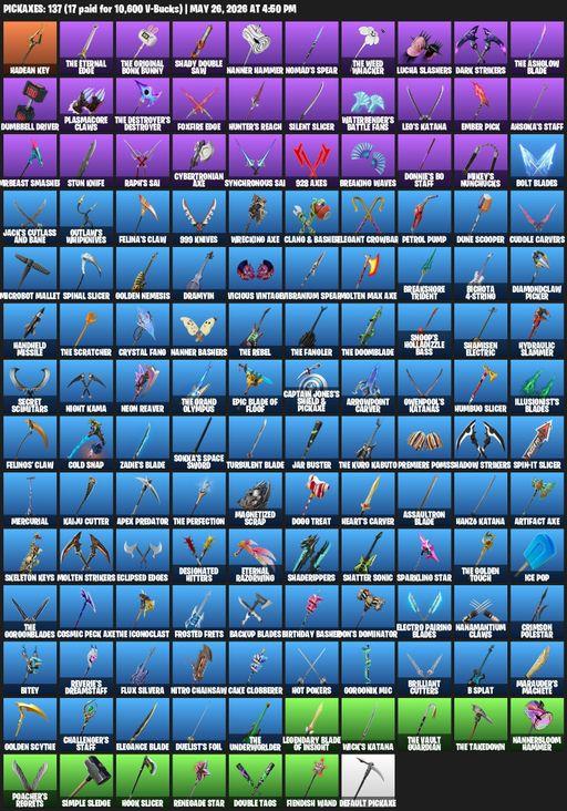 [PC/XBOX] | 114 skins | John Wick | Kado Thorne | Mizuki | Zeus | Era | Valeria | Hades | Renzo the Destroyer | Optimus Prime | Backlash | Full Access